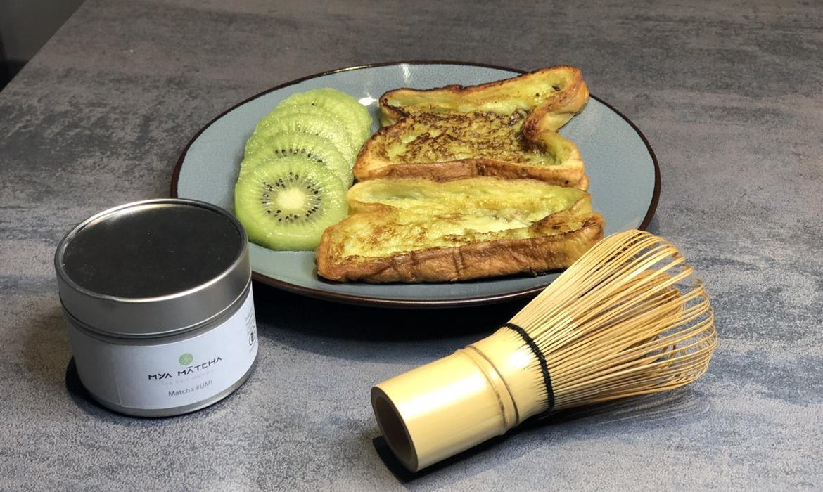Recette du pain perdu au matcha